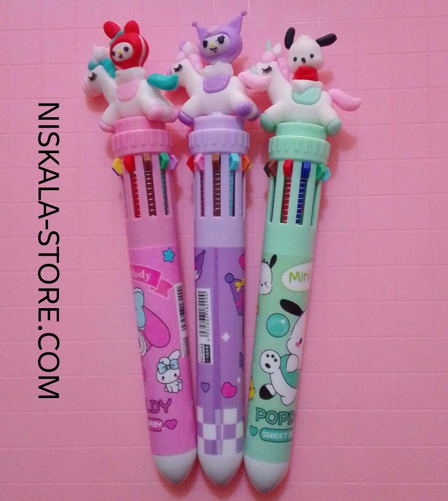 Pulpen Karakter 10in1 10 warna